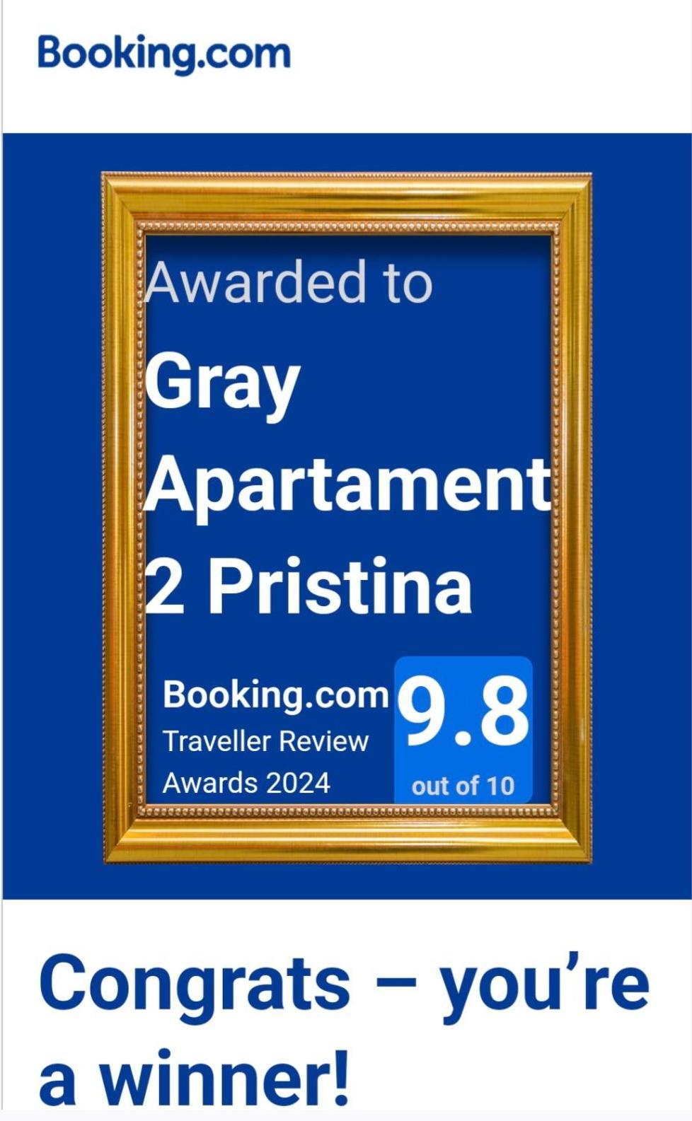 Gray Apartament 2 Pristina Exterior photo